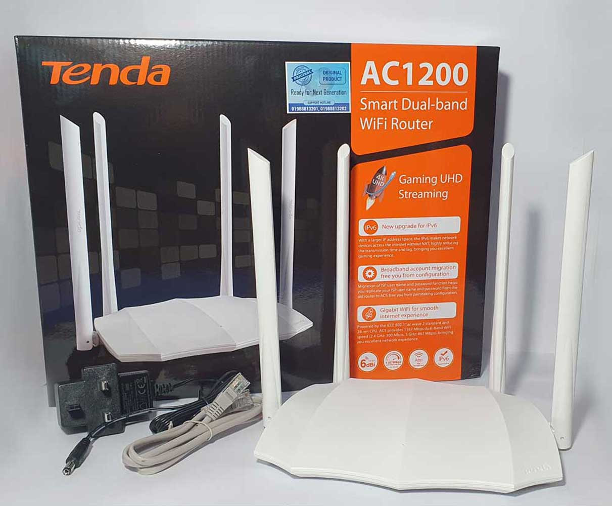 Tenda AC5 AC1200 Dual-Band WiFi Router