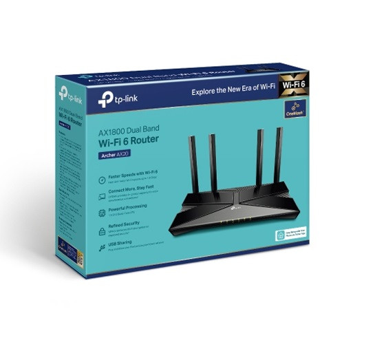 TP-Link Archer AX53 AX3000 Dual Band Wi-Fi 6 Gigabit Router