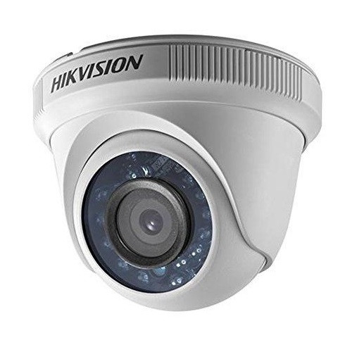 Hikvision DS-2CE56D0T-IRPF 2MP Indoor Fixed Turret Dome Camera – 1080p HD, 2.8mm Lens, EXIR Night Vision