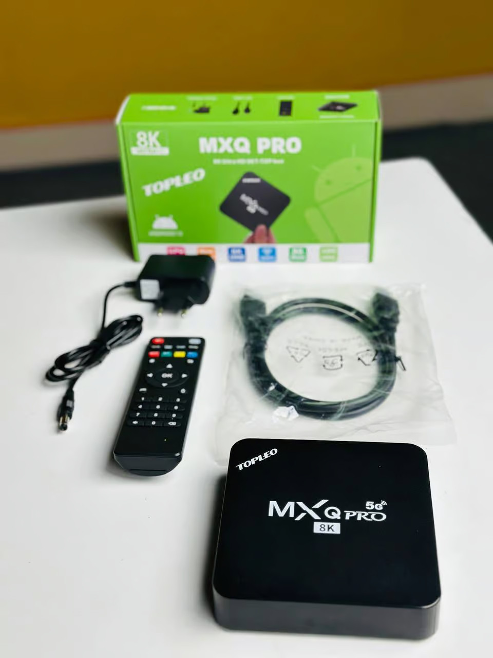 MXQ Pro Box 8K Android TV Box with 8GB RAM and 128GB ROM