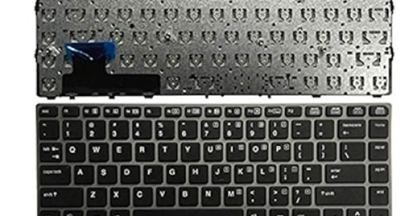 HP Laptop Keyboard for EliteBook Folio 9470M, 9480, 9480M – Original OEM, US Layout