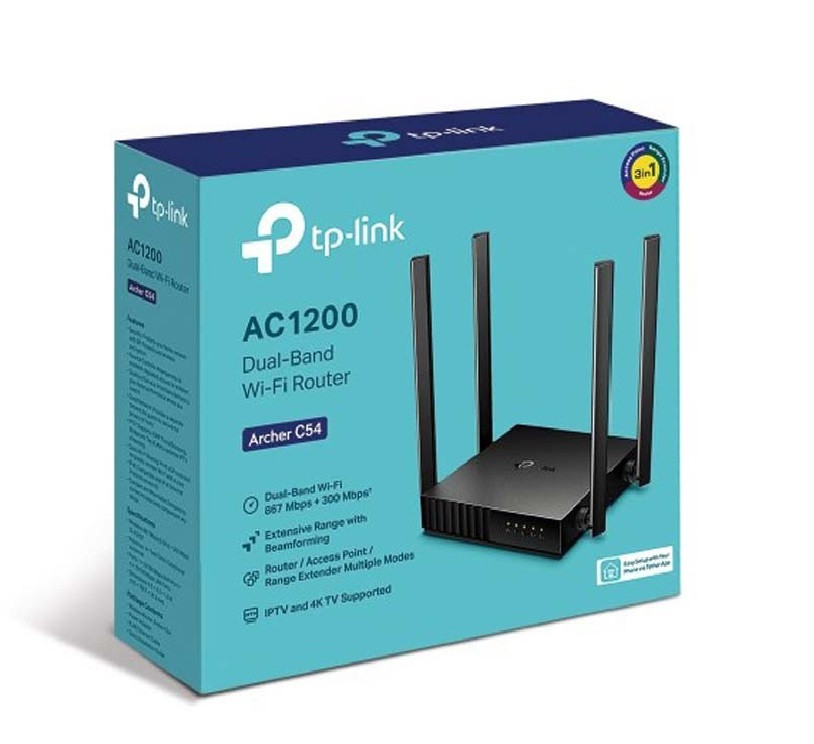 TP-Link Archer C54 AC1200 Dual Band Wi-Fi Router